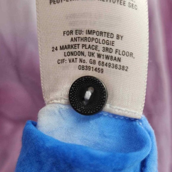 Holding Horses by Anthropologie Melting Stripes Silk Blouse - Picture 7 of 9